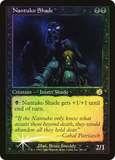 ナントゥーコの影/Nantuko Shade Foil 英語 4枚 MTG Nantuko Shade | Dominaria Remastered | Star City Games
