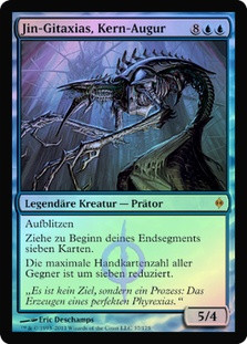 Jin-Gitaxias, Core Augur
New Phyrexia (Foil) - German
Single
Magic The Gathering