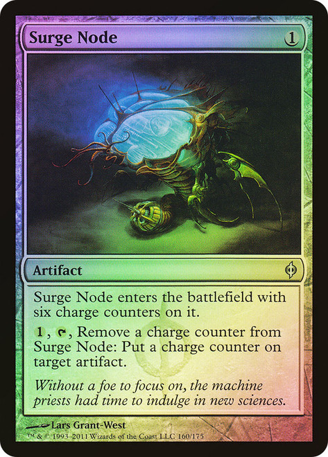 Surge Node\nNew Phyrexia\nSingle\nMagic The Gathering