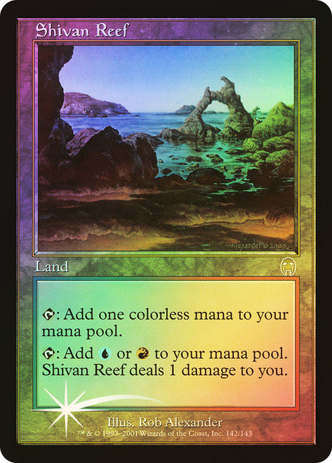 Shivan Reef\nApocalypse\nSingle\nMagic The Gathering
