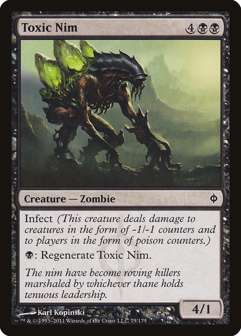 Toxic Nim\nNew Phyrexia\nSingle\nMagic The Gathering