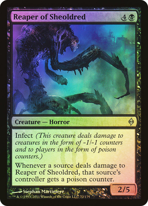 Reaper of Sheoldred\nNew Phyrexia\nSingle\nMagic The Gathering