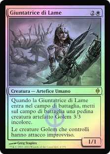 Blade Splicer
New Phyrexia (Foil) - Italian
Single
Magic The Gathering