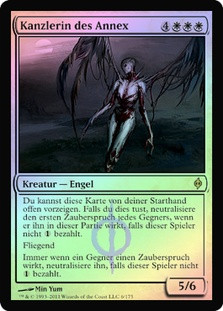 Chancellor of the Annex
New Phyrexia (Foil) - German
Single
Magic The Gathering
