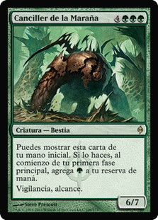 Chancellor of the Tangle
New Phyrexia - Spanish
Single
Magic The Gathering