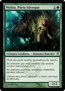 Melira, Sylvok Outcast
New Phyrexia - Portuguese
Single
Magic The Gathering