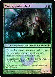 Melira, Sylvok Outcast
New Phyrexia (Foil) - Spanish
Single
Magic The Gathering