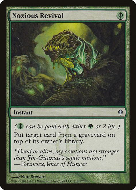 Noxious Revival | New Phyrexia - Japanese | Star City Games