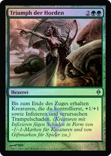Triumph of the Hordes
New Phyrexia (Foil) - German
Single
Magic The Gathering