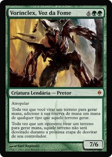 Vorinclex, Voice of Hunger
New Phyrexia - Portuguese
Single
Magic The Gathering