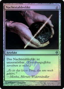 Darksteel Relic
New Phyrexia (Foil) - German
Single
Magic The Gathering