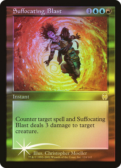 Suffocating Blast\nApocalypse\nSingle\nMagic The Gathering