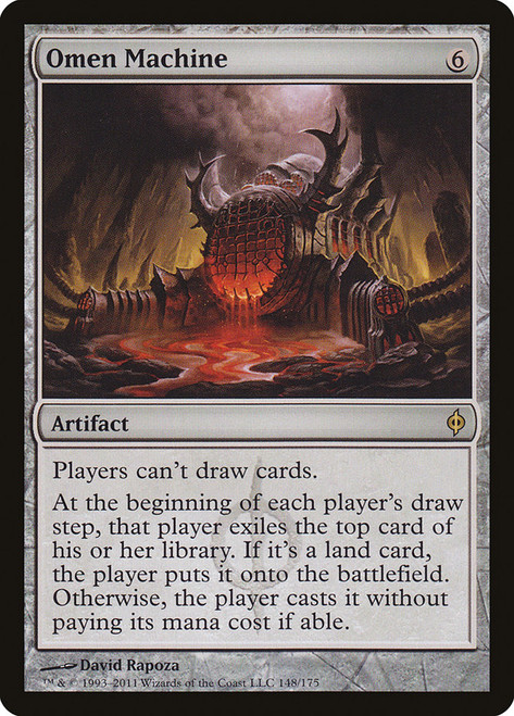 Omen Machine\nNew Phyrexia\nSingle\nMagic The Gathering