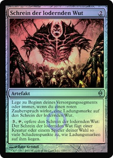 Shrine of Burning Rage | New Phyrexia - Japanese | Star City Games