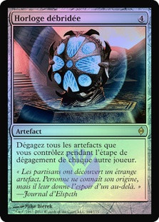 Unwinding Clock
New Phyrexia (Foil) - French
Single
Magic The Gathering