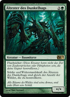 Dungrove Elder
Magic 2012 Core Set - German
Single
Magic The Gathering