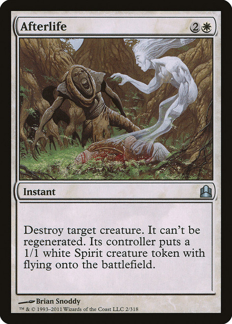 Afterlife\nCommander: 2011 Edition\nSingle\nMagic The Gathering