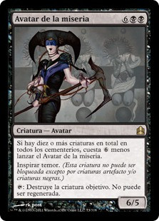 Avatar of Woe
Commander: 2011 Edition - Spanish
Single
Magic The Gathering
