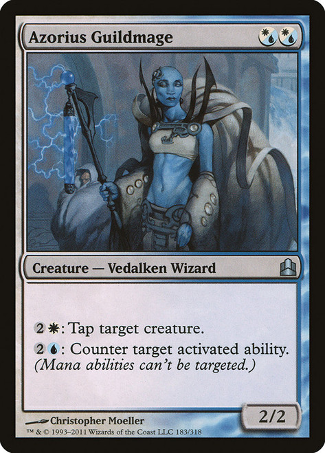 Azorius Guildmage\nCommander: 2011 Edition\nSingle\nMagic The Gathering