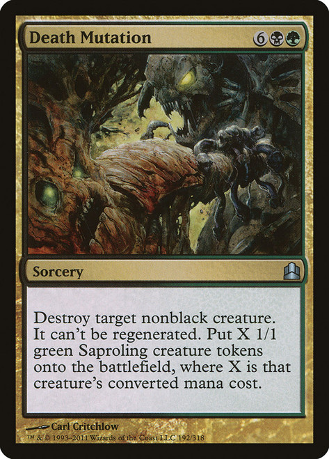 Death Mutation\nCommander: 2011 Edition\nSingle\nMagic The Gathering