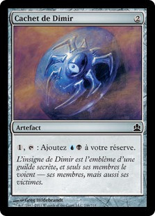 Dimir Signet
Commander: 2011 Edition - French
Single
Magic The Gathering