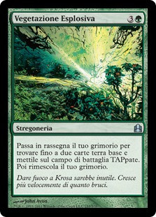 Explosive Vegetation
Commander: 2011 Edition - Italian
Single
Magic The Gathering