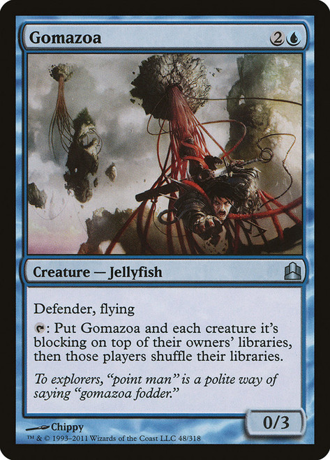 Gomazoa\nCommander: 2011 Edition\nSingle\nMagic The Gathering