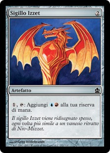 Izzet Signet
Commander: 2011 Edition - Italian
Single
Magic The Gathering