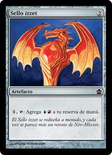 Izzet Signet
Commander: 2011 Edition - Spanish
Single
Magic The Gathering