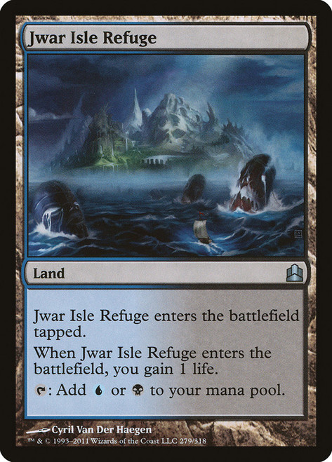 Jwar Isle Refuge\nCommander: 2011 Edition\nSingle\nMagic The Gathering