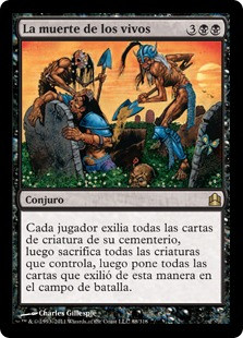 Living Death
Commander: 2011 Edition - Spanish
Single
Magic The Gathering