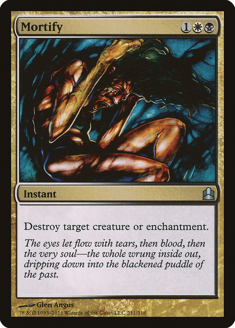Mortify\nCommander: 2011 Edition\nSingle\nMagic The Gathering