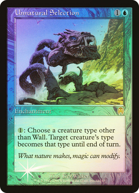 Unnatural Selection\nApocalypse\nSingle\nMagic The Gathering