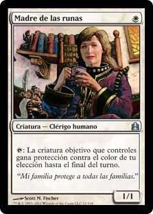 Mother of Runes
Commander: 2011 Edition - Spanish
Single
Magic The Gathering