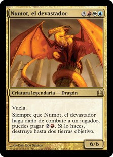 Numot, the Devastator
Commander: 2011 Edition - Spanish
Single
Magic The Gathering