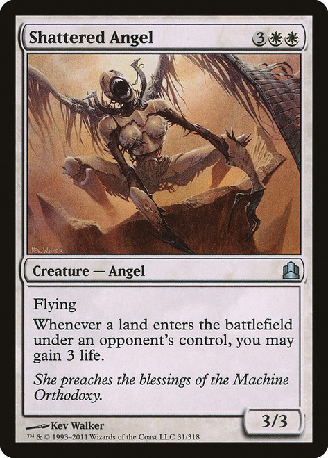 Shattered Angel\nCommander: 2011 Edition\nSingle\nMagic The Gathering