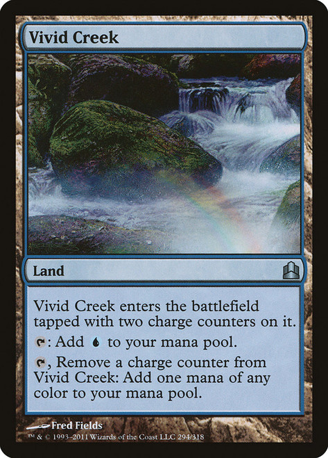 Vivid Creek\nCommander: 2011 Edition\nSingle\nMagic The Gathering
