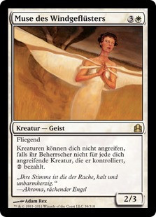 Windborn Muse
Commander: 2011 Edition - German
Single
Magic The Gathering