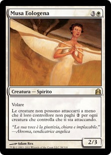 Windborn Muse
Commander: 2011 Edition - Italian
Single
Magic The Gathering