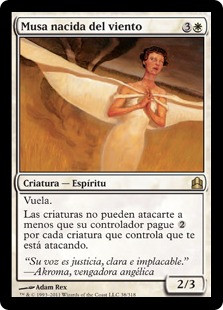 Windborn Muse
Commander: 2011 Edition - Spanish
Single
Magic The Gathering