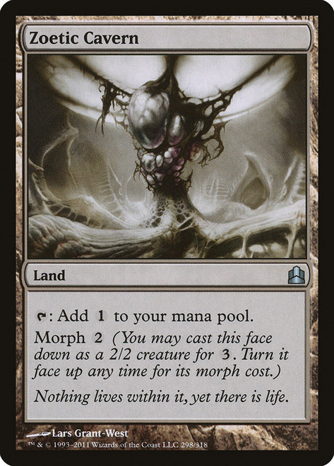 Zoetic Cavern\nCommander: 2011 Edition\nSingle\nMagic The Gathering