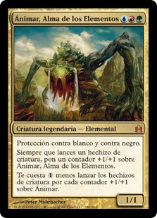 Animar, Soul of Elements
Commander: 2011 Edition - Spanish
Single
Magic The Gathering