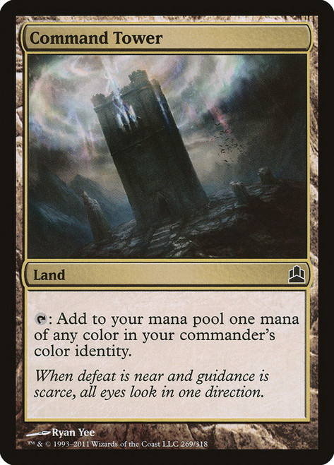 Command Tower\nCommander: 2011 Edition\nSingle\nMagic The Gathering