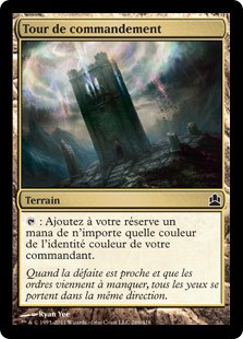 Command Tower
Commander: 2011 Edition - French
Single
Magic The Gathering