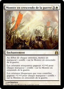 Crescendo of War
Commander: 2011 Edition - French
Single
Magic The Gathering