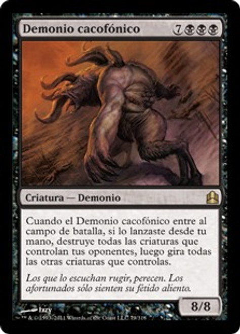 Dread Cacodemon
Commander: 2011 Edition - Spanish
Single
Magic The Gathering
