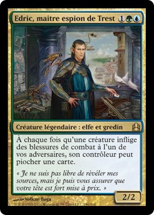 Edric, Spymaster of Trest
Commander: 2011 Edition - French
Single
Magic The Gathering
