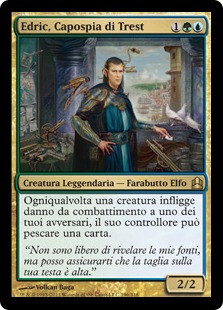 Edric, Spymaster of Trest
Commander: 2011 Edition - Italian
Single
Magic The Gathering