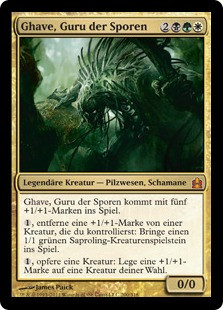 Ghave, Guru of Spores
Commander: 2011 Edition - German
Single
Magic The Gathering