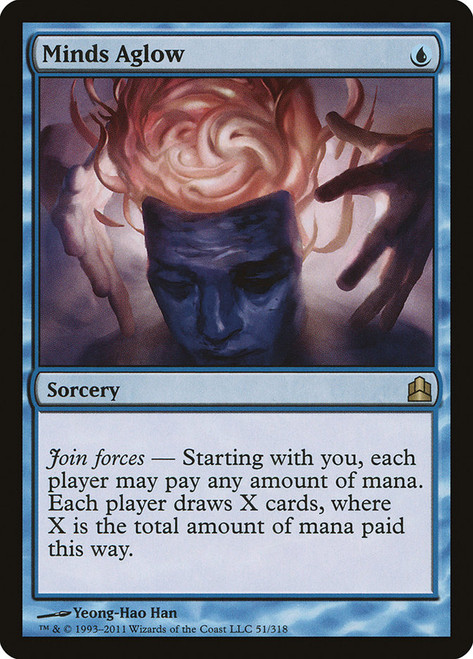 Minds Aglow\nCommander: 2011 Edition\nSingle\nMagic The Gathering